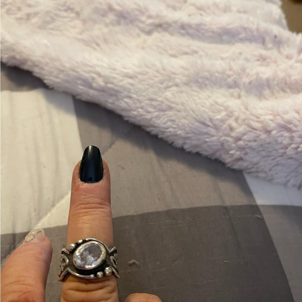 Sterling silver ring size 8